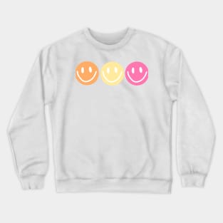 Smiley Faces Crewneck Sweatshirt